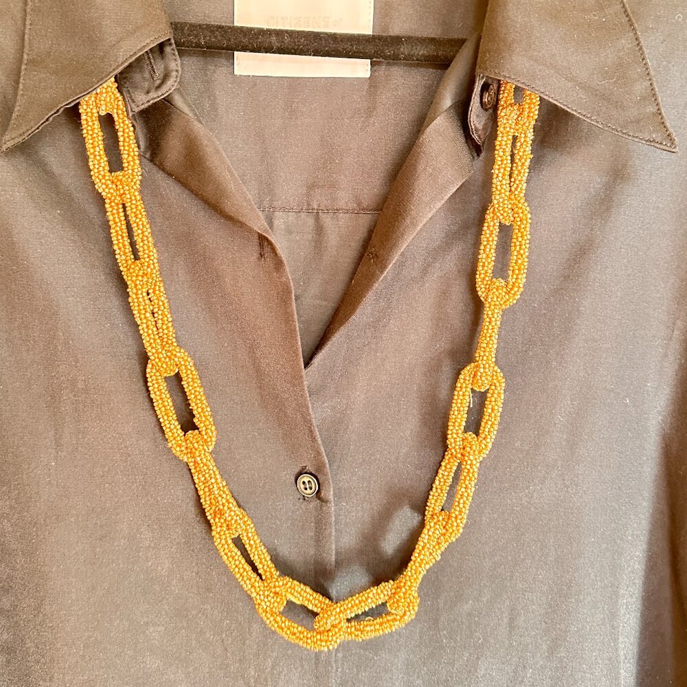 Frances Valentine Gold Link Necklace